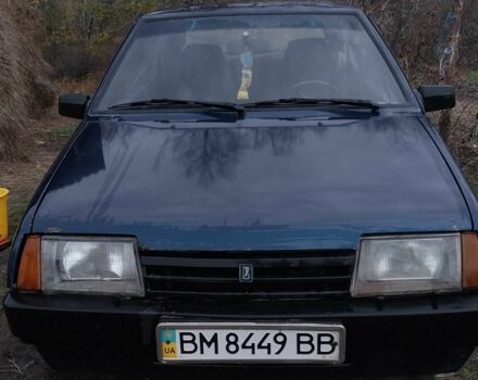 Синий ВАЗ 2108, объемом двигателя 1.3 л и пробегом 100 тыс. км за 1065 $, фото 1 на Automoto.ua