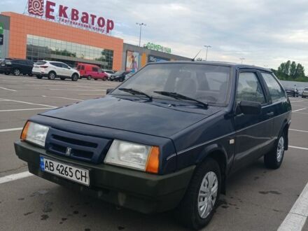 Синий ВАЗ 2108, объемом двигателя 1.3 л и пробегом 100 тыс. км за 800 $, фото 1 на Automoto.ua