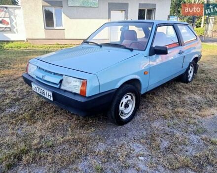 Синій ВАЗ 2108, об'ємом двигуна 1.3 л та пробігом 115 тис. км за 1999 $, фото 1 на Automoto.ua