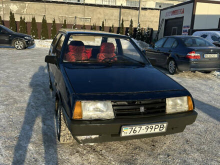 Синий ВАЗ 2108, объемом двигателя 0 л и пробегом 200 тыс. км за 600 $, фото 1 на Automoto.ua