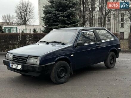 Синий ВАЗ 2108, объемом двигателя 1.3 л и пробегом 280 тыс. км за 950 $, фото 1 на Automoto.ua