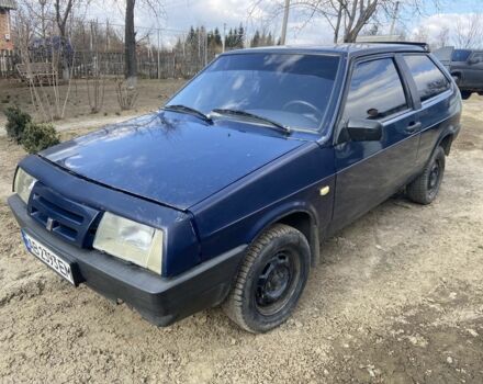 Синий ВАЗ 2108, объемом двигателя 1.1 л и пробегом 200 тыс. км за 850 $, фото 1 на Automoto.ua