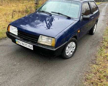 Синій ВАЗ 2108, об'ємом двигуна 1.3 л та пробігом 200 тис. км за 600 $, фото 1 на Automoto.ua