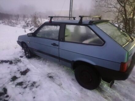 Синий ВАЗ 2108, объемом двигателя 1.1 л и пробегом 250 тыс. км за 900 $, фото 1 на Automoto.ua