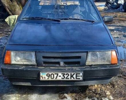 Синий ВАЗ 2108, объемом двигателя 1.3 л и пробегом 3 тыс. км за 610 $, фото 1 на Automoto.ua