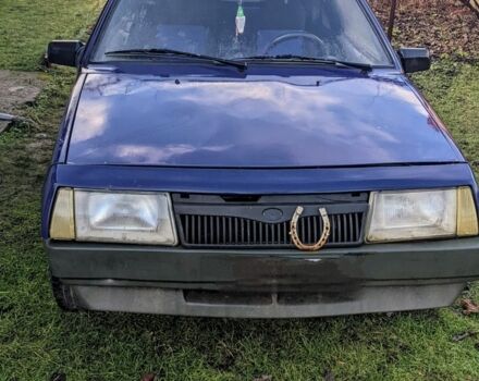 Синий ВАЗ 2108, объемом двигателя 1.3 л и пробегом 215 тыс. км за 800 $, фото 1 на Automoto.ua