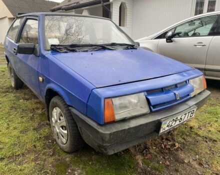 Синий ВАЗ 2108, объемом двигателя 1.3 л и пробегом 280 тыс. км за 700 $, фото 1 на Automoto.ua