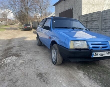 Синий ВАЗ 2108, объемом двигателя 1.3 л и пробегом 50 тыс. км за 1200 $, фото 1 на Automoto.ua