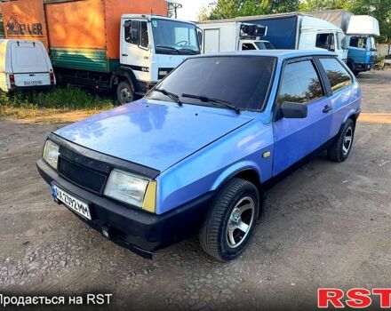 Синий ВАЗ 2108, объемом двигателя 1.3 л и пробегом 235 тыс. км за 750 $, фото 1 на Automoto.ua