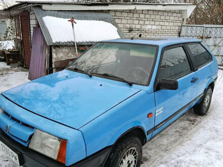 Синій ВАЗ 2108, об'ємом двигуна 1.3 л та пробігом 89 тис. км за 1200 $, фото 1 на Automoto.ua