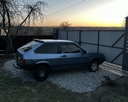 Синий ВАЗ 2108, объемом двигателя 1.3 л и пробегом 130 тыс. км за 565 $, фото 1 на Automoto.ua