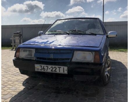 Синий ВАЗ 2108, объемом двигателя 1.3 л и пробегом 100 тыс. км за 352 $, фото 1 на Automoto.ua