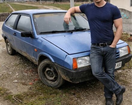 Синий ВАЗ 2108, объемом двигателя 1.1 л и пробегом 150 тыс. км за 400 $, фото 1 на Automoto.ua