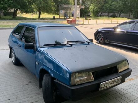 Синий ВАЗ 2108, объемом двигателя 1.5 л и пробегом 3 тыс. км за 1000 $, фото 1 на Automoto.ua