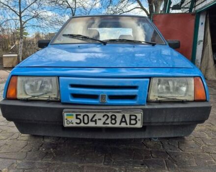 Синий ВАЗ 2108, объемом двигателя 1.3 л и пробегом 208 тыс. км за 1500 $, фото 1 на Automoto.ua