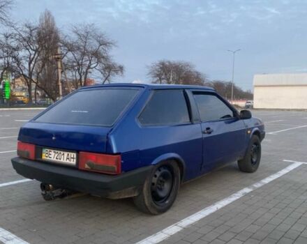 Синий ВАЗ 2108, объемом двигателя 1.6 л и пробегом 333 тыс. км за 550 $, фото 1 на Automoto.ua