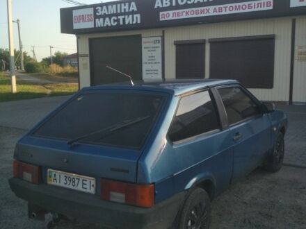 ВАЗ 2108 1992 у Жашкове на Automoto.ua Синій ВАЗ 2108, об'ємом двигуна 1.3 л та пробігом 60 тис. км за 1150 $, фото 1 на Automoto.ua