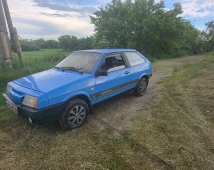Синий ВАЗ 2108, объемом двигателя 1.3 л и пробегом 98 тыс. км за 1000 $, фото 1 на Automoto.ua