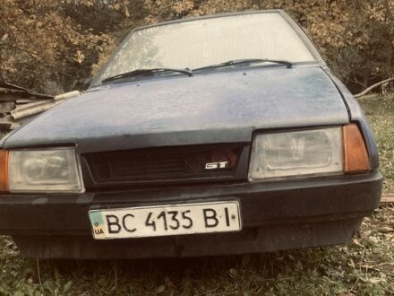 Синий ВАЗ 2108, объемом двигателя 1.5 л и пробегом 62 тыс. км за 350 $, фото 1 на Automoto.ua