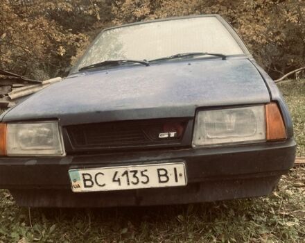 Синій ВАЗ 2108, об'ємом двигуна 1.5 л та пробігом 62 тис. км за 350 $, фото 1 на Automoto.ua
