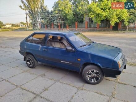 ВАЗ 2108 1992 у Новом Буге на Automoto.ua Синій ВАЗ 2108, об'ємом двигуна 1.29 л та пробігом 250 тис. км за 1100 $, фото 1 на Automoto.ua