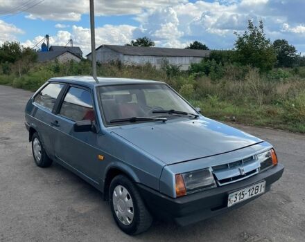 Синий ВАЗ 2108, объемом двигателя 1.5 л и пробегом 120 тыс. км за 1750 $, фото 1 на Automoto.ua