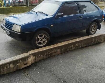 Синий ВАЗ 2108, объемом двигателя 1.3 л и пробегом 153 тыс. км за 355 $, фото 1 на Automoto.ua