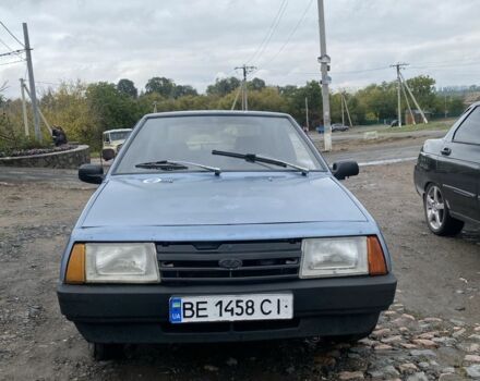 Синий ВАЗ 2108, объемом двигателя 1.3 л и пробегом 150 тыс. км за 409 $, фото 1 на Automoto.ua