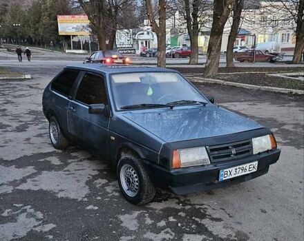 Синий ВАЗ 2108, объемом двигателя 1.3 л и пробегом 200 тыс. км за 750 $, фото 1 на Automoto.ua