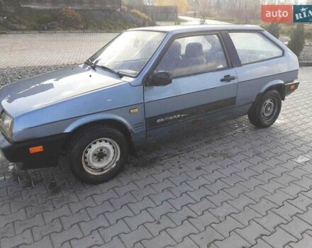 Синий ВАЗ 2108, объемом двигателя 1.3 л и пробегом 43 тыс. км за 700 $, фото 1 на Automoto.ua