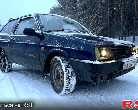 Синий ВАЗ 2108, объемом двигателя 1.5 л и пробегом 255 тыс. км за 550 $, фото 1 на Automoto.ua