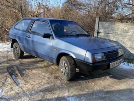 Синий ВАЗ 2108, объемом двигателя 1.5 л и пробегом 188 тыс. км за 1038 $, фото 1 на Automoto.ua