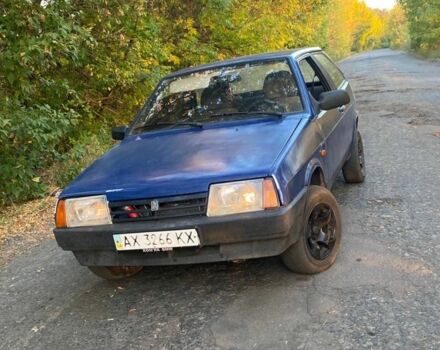 Синий ВАЗ 2108, объемом двигателя 1.5 л и пробегом 100 тыс. км за 670 $, фото 1 на Automoto.ua