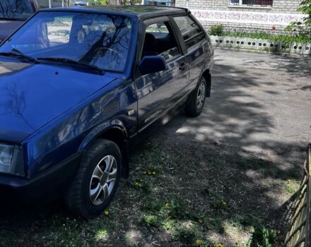 Синий ВАЗ 2108, объемом двигателя 1.3 л и пробегом 70 тыс. км за 1050 $, фото 1 на Automoto.ua