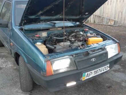 Синий ВАЗ 2108, объемом двигателя 1.3 л и пробегом 30 тыс. км за 500 $, фото 1 на Automoto.ua