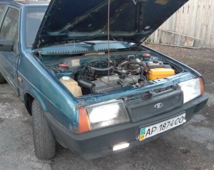 Синий ВАЗ 2108, объемом двигателя 1.3 л и пробегом 30 тыс. км за 500 $, фото 1 на Automoto.ua