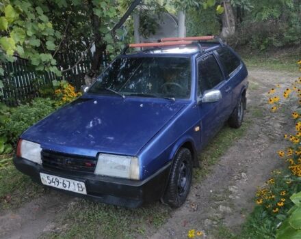 Синий ВАЗ 2108, объемом двигателя 5 л и пробегом 18 тыс. км за 500 $, фото 1 на Automoto.ua