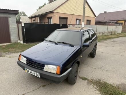 Синий ВАЗ 2108, объемом двигателя 1.5 л и пробегом 200 тыс. км за 1250 $, фото 1 на Automoto.ua