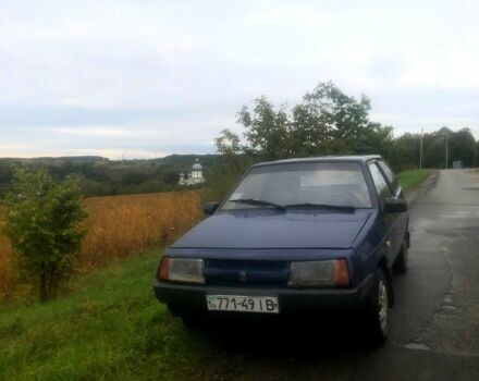 Синий ВАЗ 2108, объемом двигателя 1.3 л и пробегом 300 тыс. км за 400 $, фото 1 на Automoto.ua