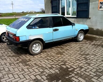 Синий ВАЗ 2108, объемом двигателя 1.5 л и пробегом 111 тыс. км за 600 $, фото 1 на Automoto.ua