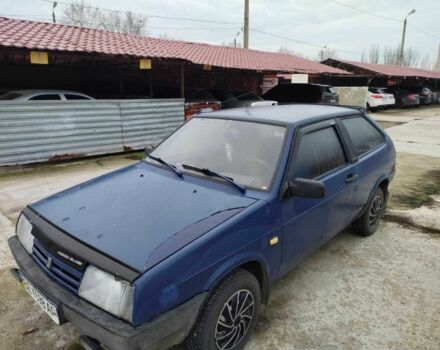 Синий ВАЗ 2108, объемом двигателя 1.3 л и пробегом 60 тыс. км за 1200 $, фото 1 на Automoto.ua