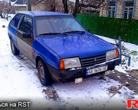 Синий ВАЗ 2108, объемом двигателя 1.5 л и пробегом 120 тыс. км за 650 $, фото 1 на Automoto.ua