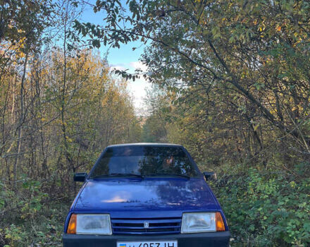 Синий ВАЗ 2108, объемом двигателя 1.3 л и пробегом 50 тыс. км за 600 $, фото 1 на Automoto.ua