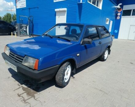 Синий ВАЗ 2108, объемом двигателя 1.3 л и пробегом 212 тыс. км за 1500 $, фото 1 на Automoto.ua