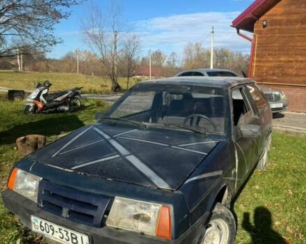 Синий ВАЗ 2108, объемом двигателя 1.3 л и пробегом 80 тыс. км за 170 $, фото 1 на Automoto.ua