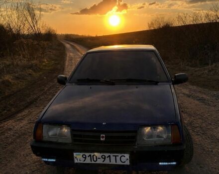 Синий ВАЗ 2108, объемом двигателя 1.5 л и пробегом 286 тыс. км за 1000 $, фото 1 на Automoto.ua