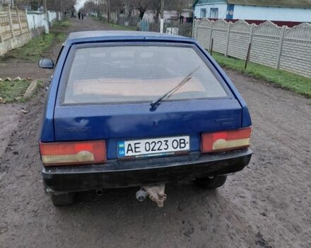 Синий ВАЗ 2108, объемом двигателя 1.5 л и пробегом 100 тыс. км за 1067 $, фото 1 на Automoto.ua