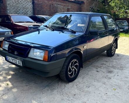 Синий ВАЗ 2108, объемом двигателя 1.3 л и пробегом 200 тыс. км за 820 $, фото 1 на Automoto.ua
