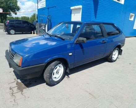 Синий ВАЗ 2108, объемом двигателя 1.3 л и пробегом 200 тыс. км за 1350 $, фото 1 на Automoto.ua
