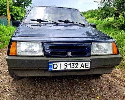 Синий ВАЗ 2108, объемом двигателя 1.3 л и пробегом 50 тыс. км за 800 $, фото 1 на Automoto.ua